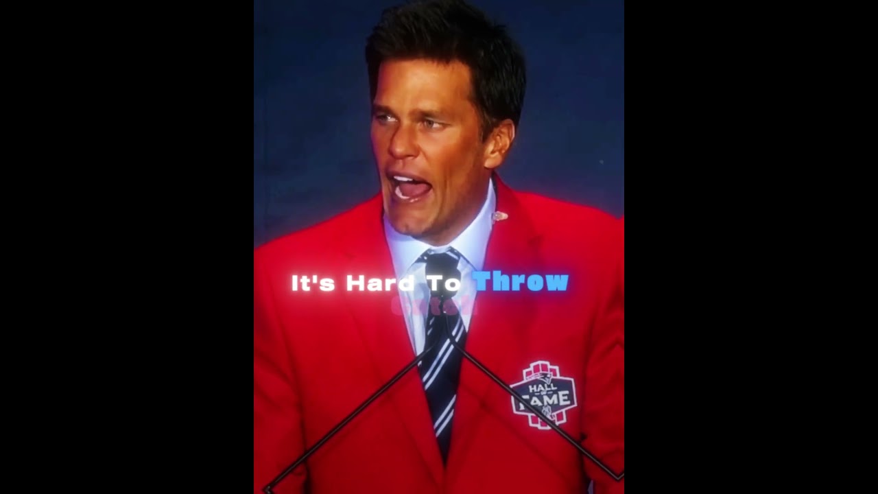 Tom Brady Motivational Speech - Edit