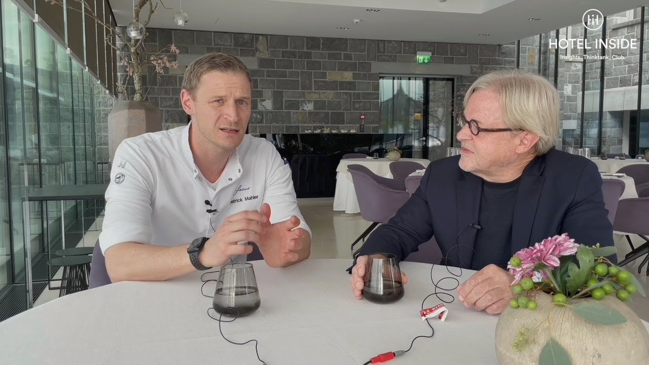 Hotel Inside-Talk mit Patrick Mahler, Sternekoch im Restaurant focus ATELIER, Vitznau (14.10.22)