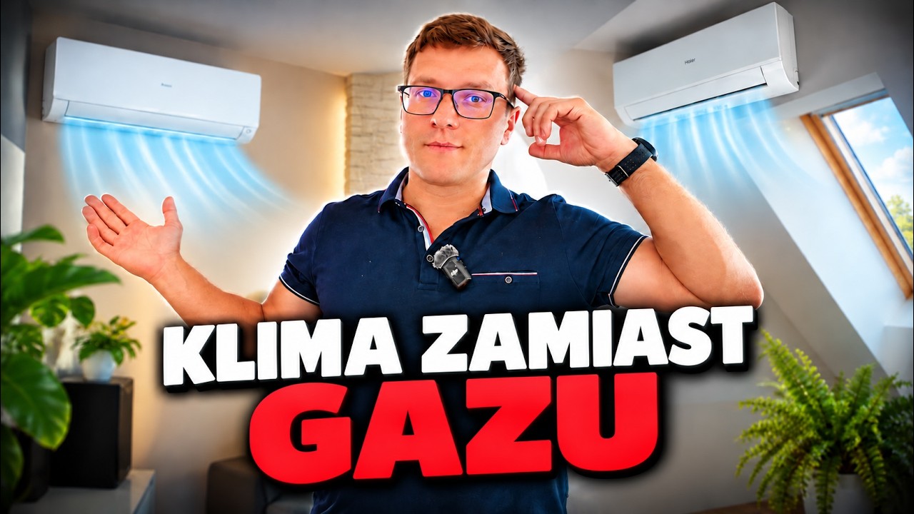 KLIMATYZACJA ZAMIAST GAZU? 🔥 SPLIT vs MULTISPLIT - CO GRZEJE LEPIEJ?