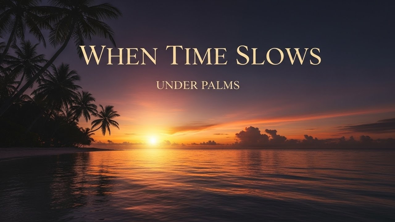 When Time Slows Under Palms 🌴✨ - Relaxing Tropical Vibes