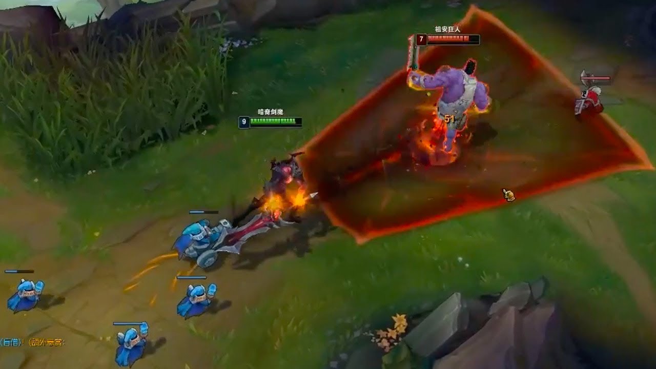 When Aatrox found Dr.Mundo...