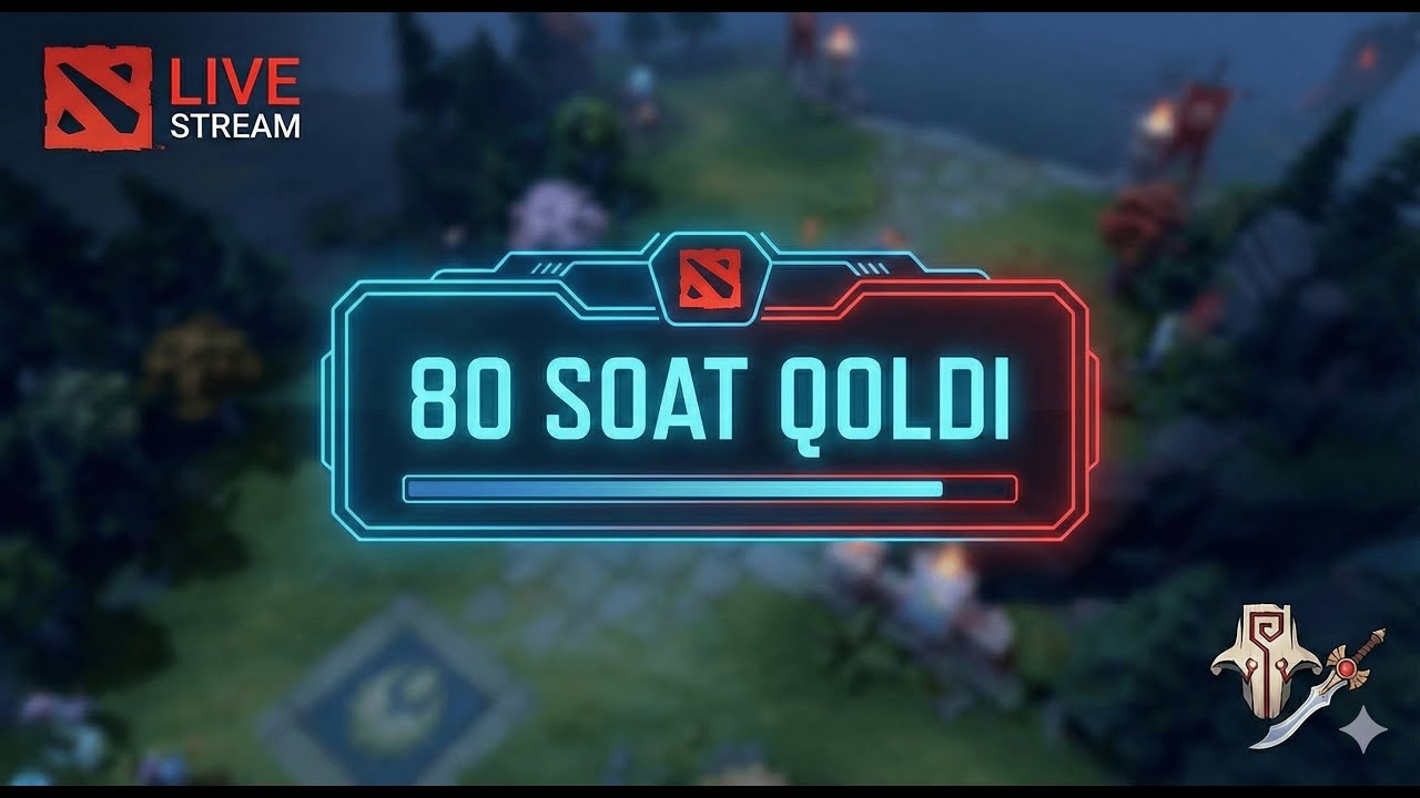 DOTA 2: Rankgacha 80 Soat Qoldi ⏳ STRIM