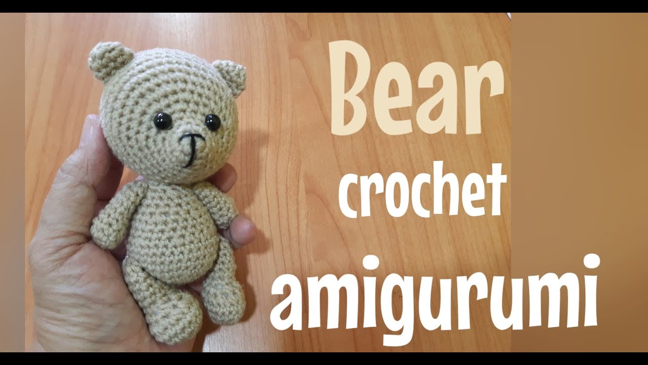 EP.291 สอนถักตุ๊กตาหมีโครเชต์  /How to crochet bear  amigurumi ./Free pattern./Bear  crochet.