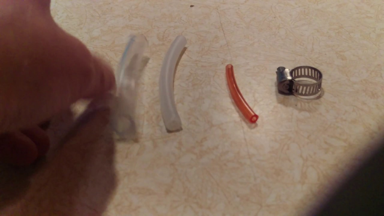 LG refrigerator freezer door water dispenser line repair replacement when cracked at the bottom