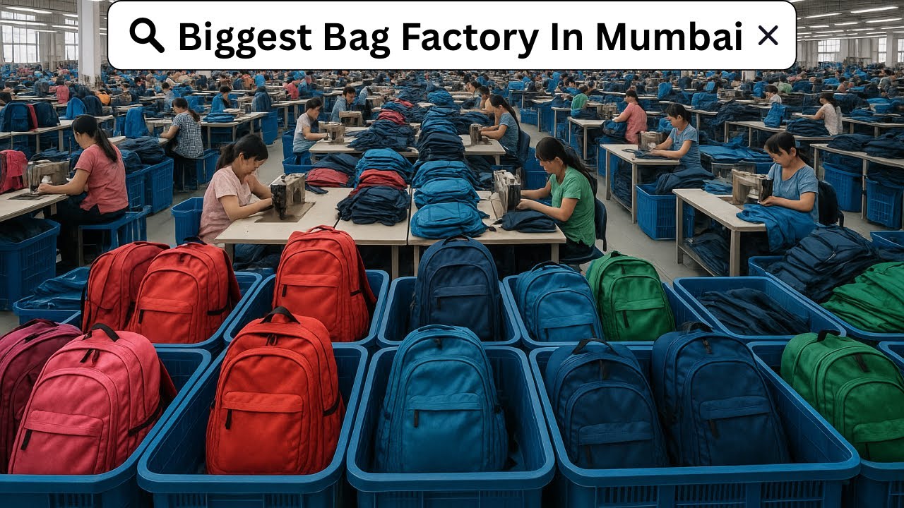 Wholesale School Bag Market in Mumbai | School bag Manufacturer in Mumbai | Ulhasnagar Bag Market