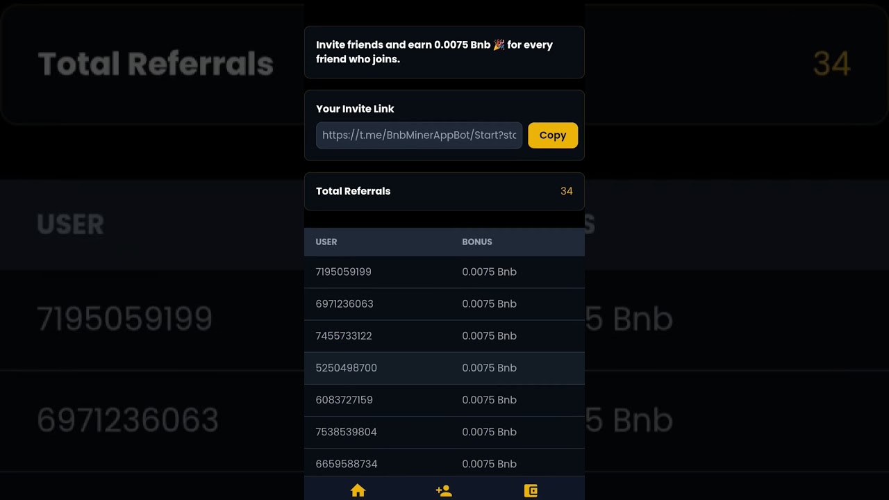 NEW BNB Mining Bot | #Mining #Bitcoin #BNB #Airdrop