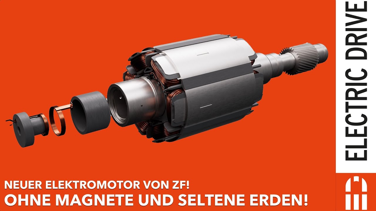 Ohne Magnete und seltene Erden der neue I2SM Elektromotor von ZF | Electric Drive News