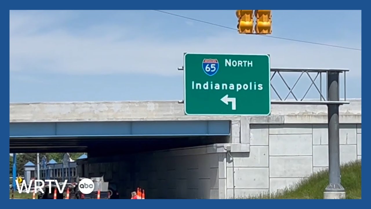 TRAFFIC ALERT: I-65 ramp closure, lane restrictions begin next week in Indianapolis
