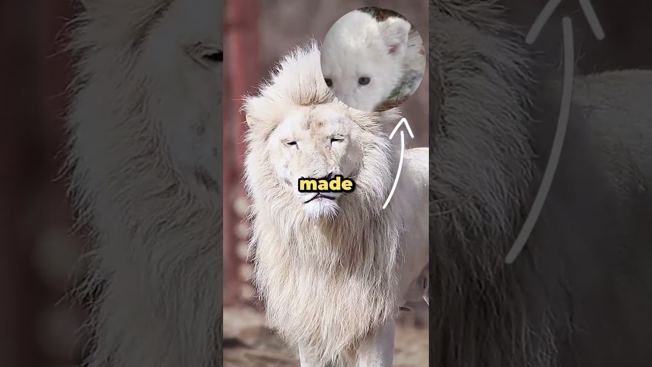 Rejected by His Pride&hellip; This White Lion Got a Second Chance🦁❤️