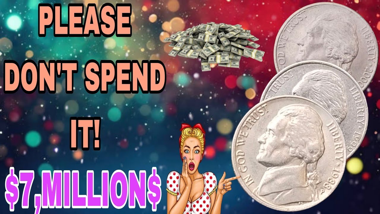IN GOD WE TRUST | LIBERTY | U.S. FIVE CENTS 1988 &bull; 1999 &bull; 2000 | Jefferson Nickel History