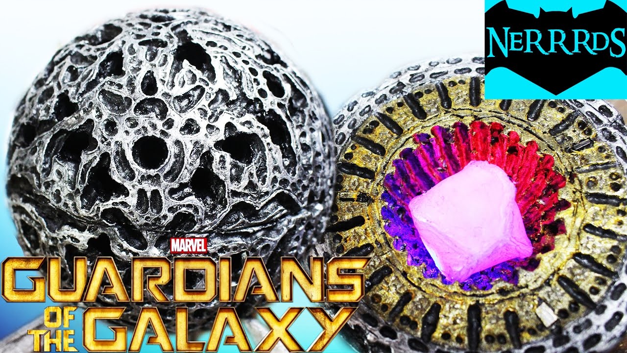 Como Hacer el Orbe del Infinito y Gema del Poder de Guardianes de La Galaxia | DIY NeRRRd