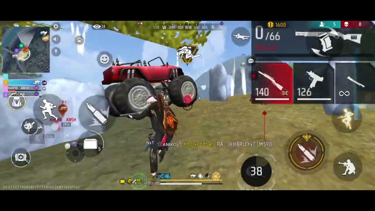 Tournament highlight #freefire #viral #handcam #like #garenafreefire #espots #gaming 