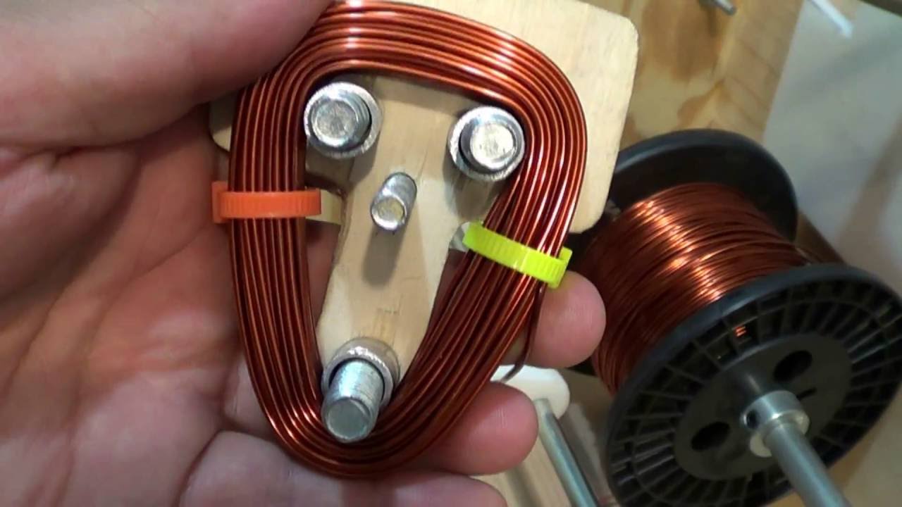TIME TO MAKE COIL'S FOR THE AXIAL FLUX TURBINE