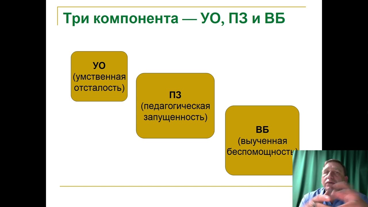 Умственная отсталость или запущенность и беспомощность