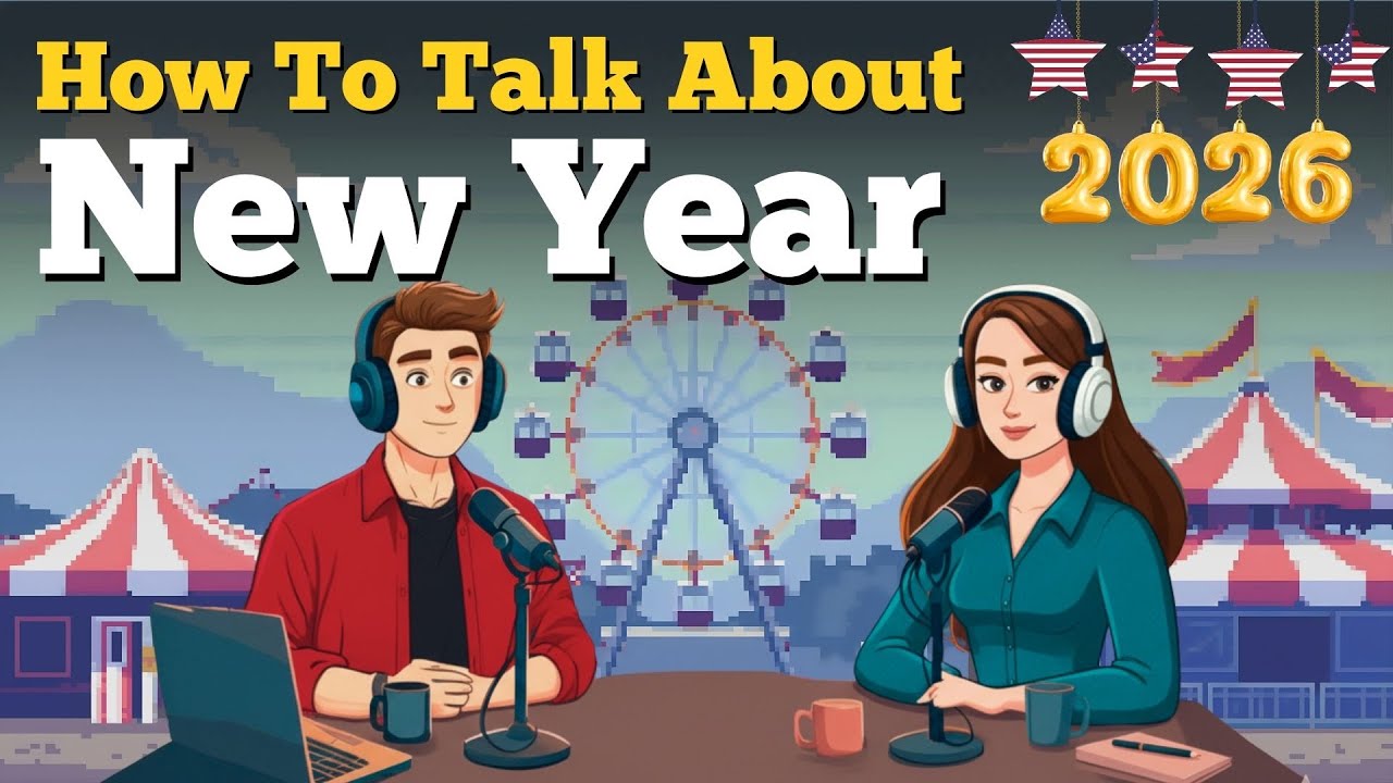 How to Talk About New Year in English | English Conversation Practice