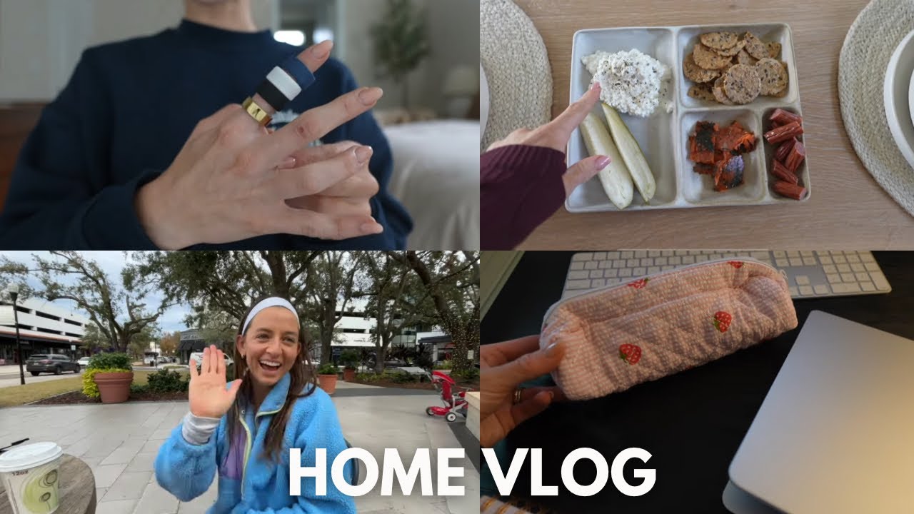 VLOG: busy work days, high protein snack plates, energy balls, walk with Nat, laser hair removal