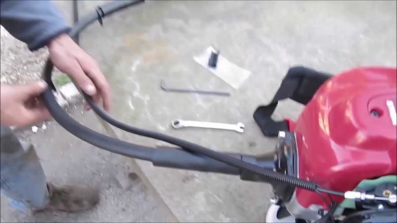 Tuto :  Comment monter une débroussailleuse à dos