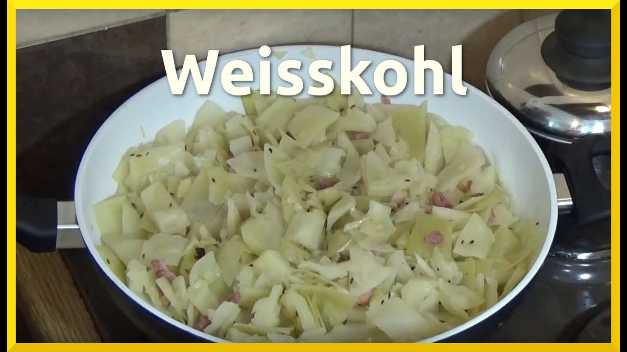 How to Cook Weisskohl - Baltic-Style White Cabbage with Bacon - Jägerkohl Rezept
