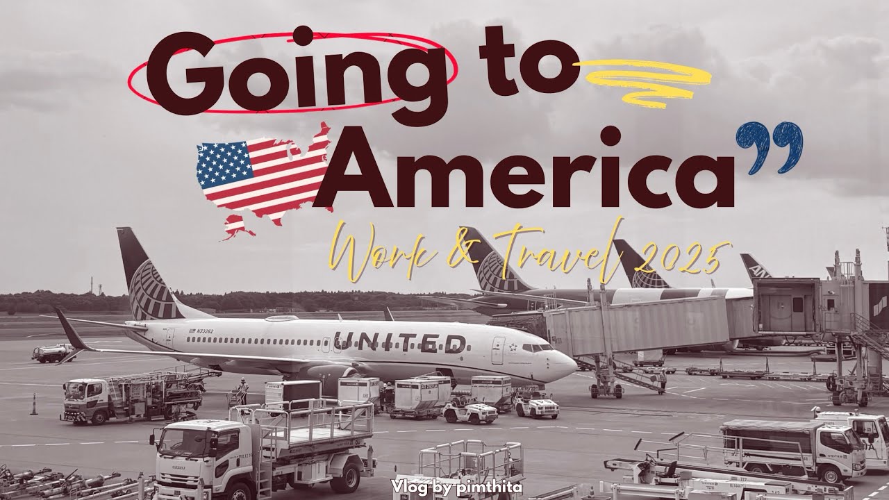 Vlog 27 | Going to USA🇺🇸🛩️ บินไปอเมริกาครั้งแรกในชีวิต!!