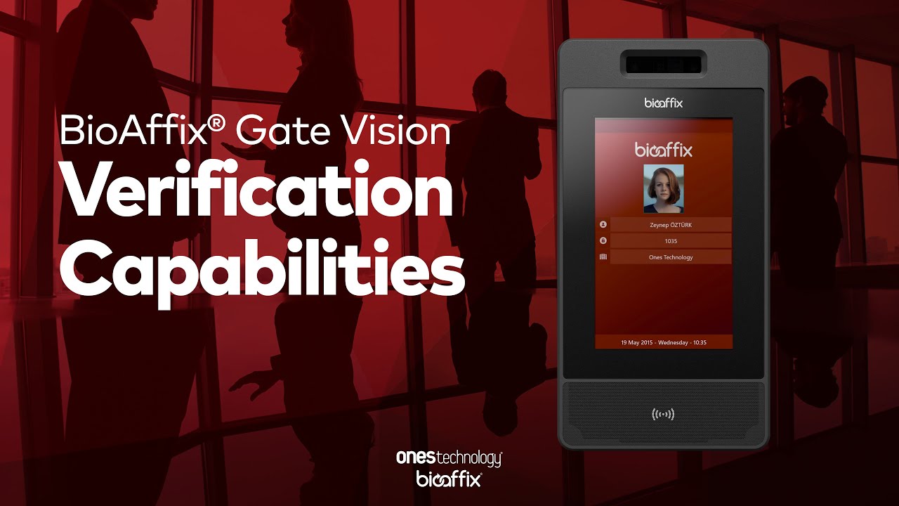 BioAffix Gate Vision Verification Capabilities