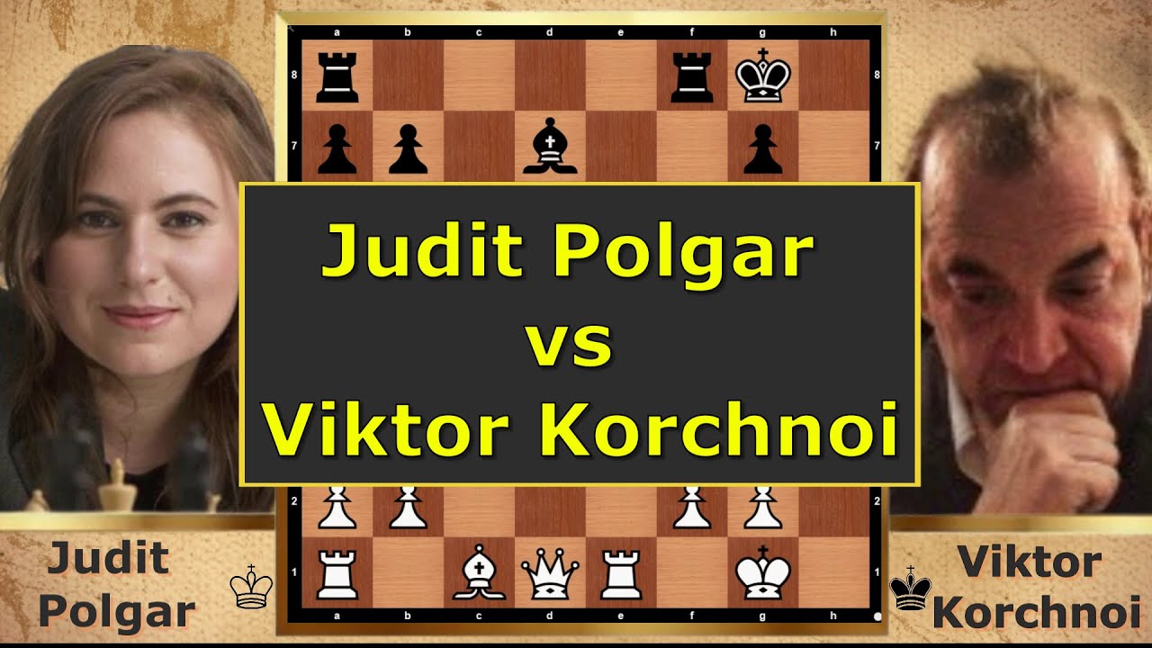 JUDIT POLGAR vs VIKTOR KORCHNOI – Tactical Precision #juditpolgar #viktorkorchnoi #chess
