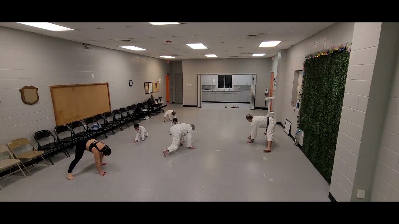 Full class shotokan karate