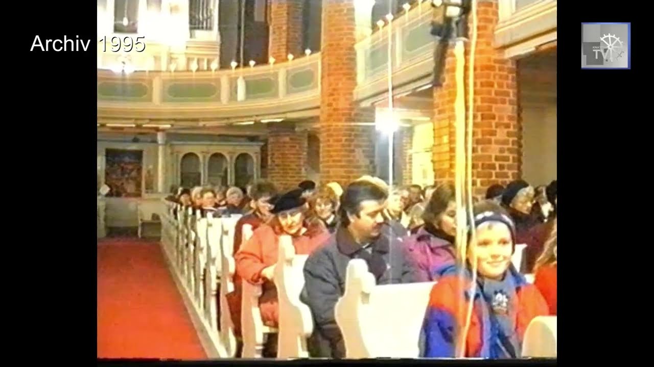 Knatter TV | Weihnachtsandacht in der St. Marienkirche Kyritz 1995 auf OPK-TV - Staffel 1 / Folge 5