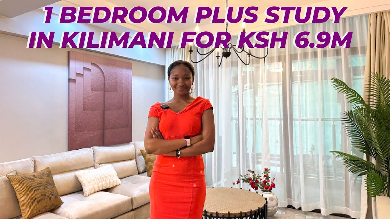 1 BEDROOM PLUS STUDY FOR SALE IN KILIMANI FOR KSH 6.9M#realestate #kenyahomes #home