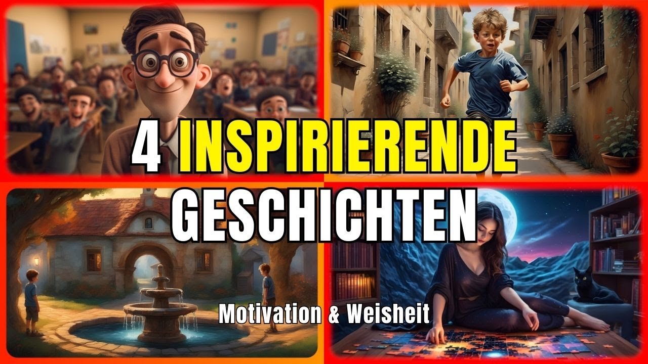 💫 Diese 4 Motivationsgeschichten ✨ &auml;ndern die Sicht auf dein Leben | Inspiration #geschichte