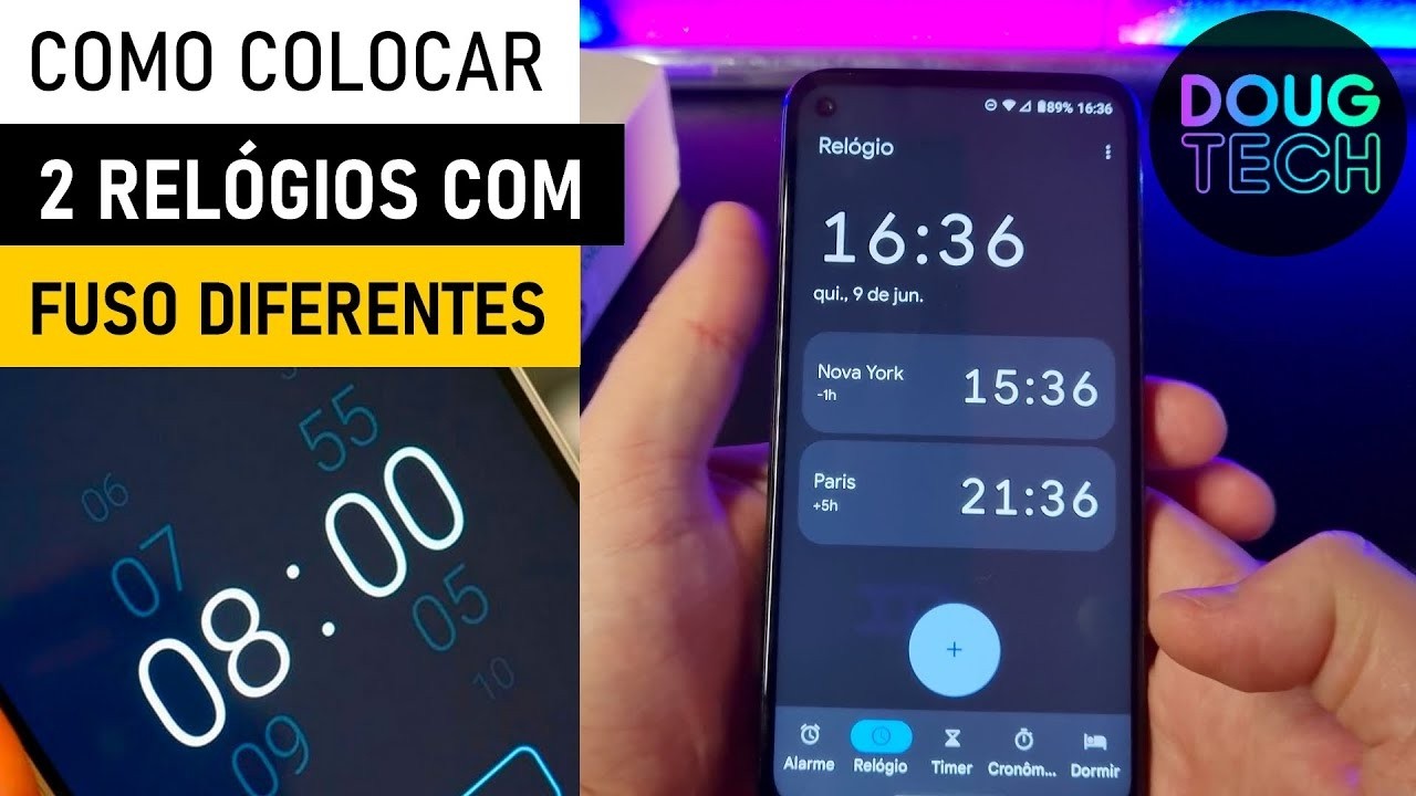 Como Adicionar REL&Oacute;GIOS com OUTROS FUSO HOR&Aacute;RIO no Motorola