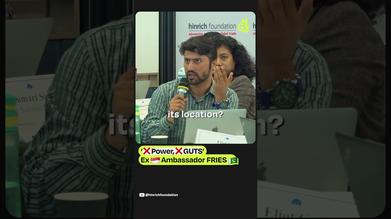 Ex Singaporean Diplomat FRIES Pakistan! #briefchaat #pakistannews #peacenegotiations #viralvideo