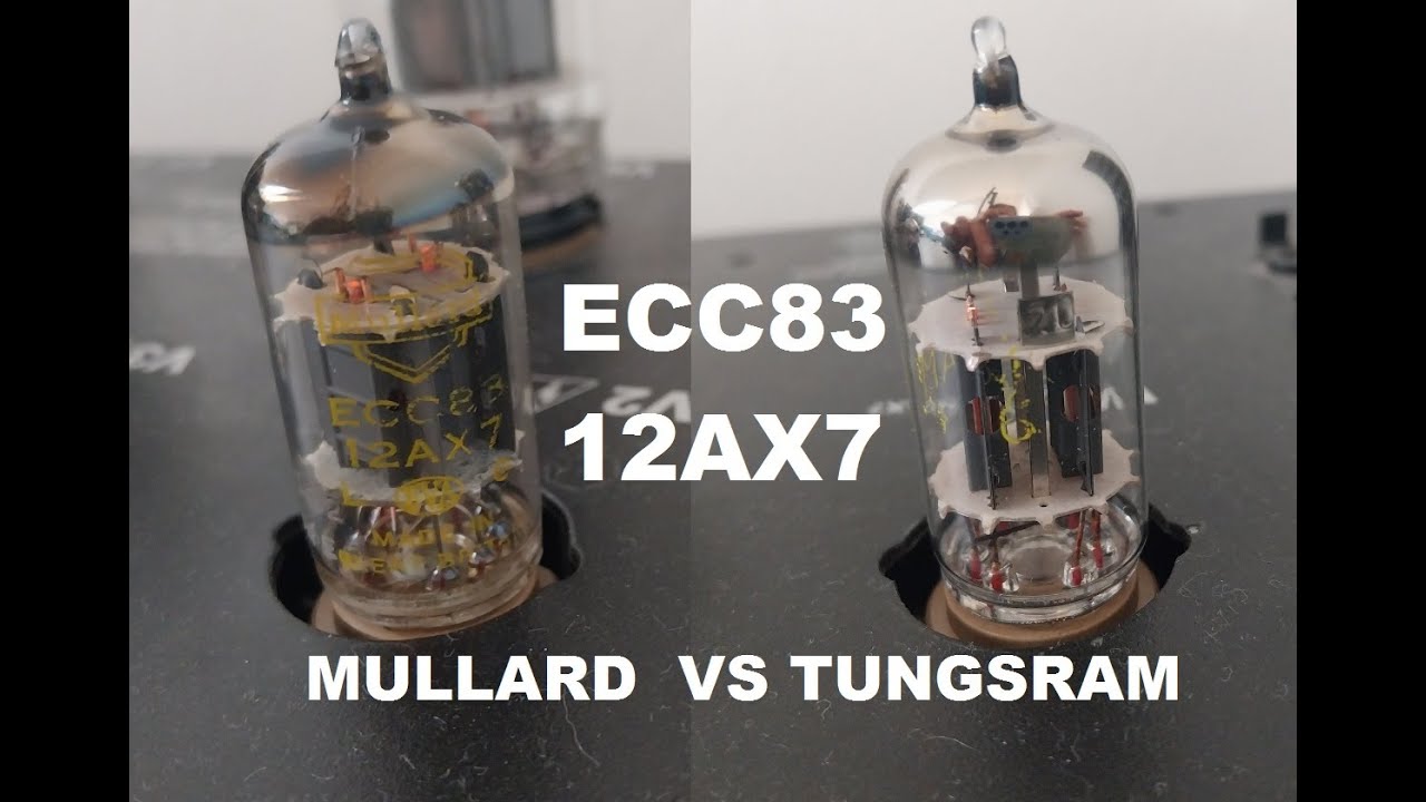 Сравнение звучания ламповых усилителей: Mullard против Tungsram ECC83/12AX7