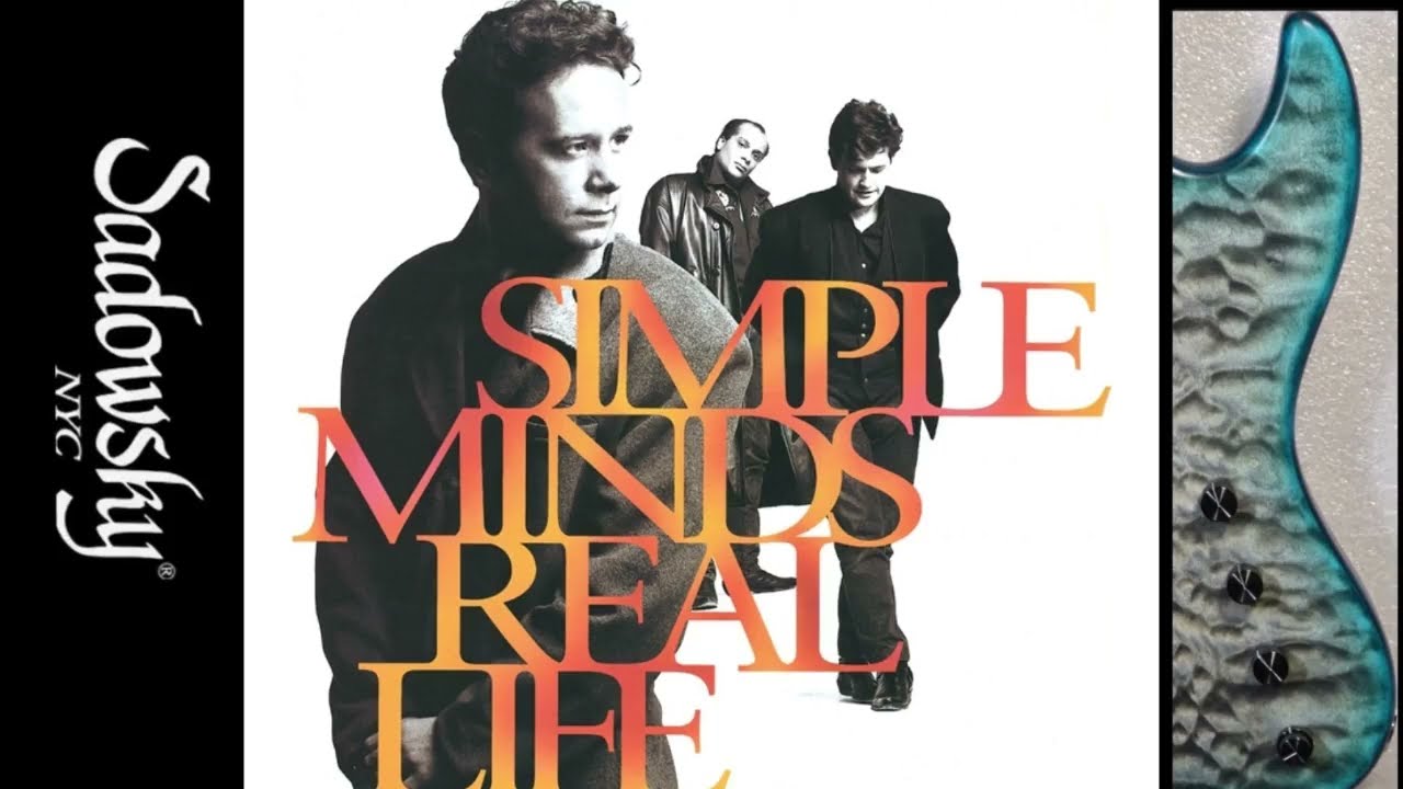 Bass Cover - Simple Minds - When Two Worlds Collide - with Sadowsky JJ5 LTD2020 bass