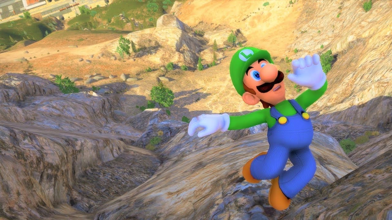 GTA 5 Luigi Ragdolls Compilation #3 (Euphoria Physics | Funny Moments)