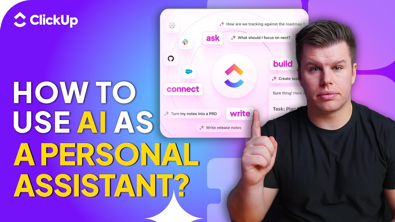 Come usare l'intelligenza artificiale come assistente personale | ClickUp