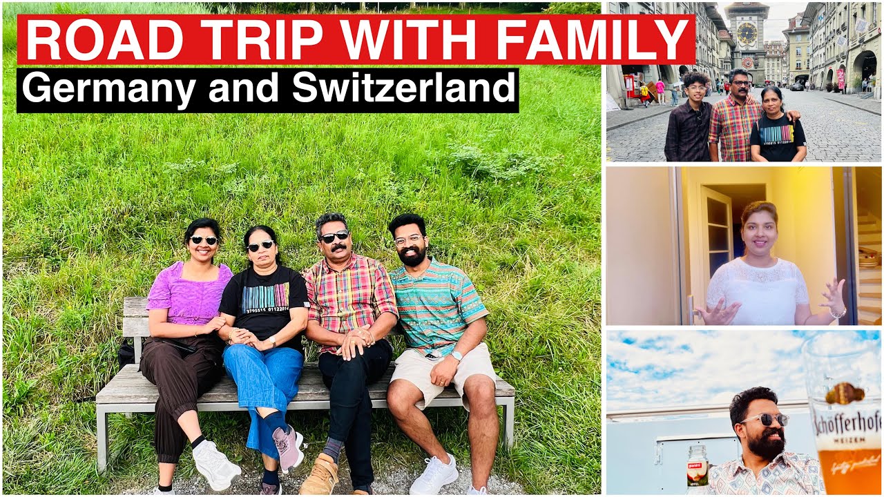ROAD TRIP WITH FAMILY | NETHERLANDS TO GERMANY TO SWITZERLAND | MALAYALAM | FOOD | AIRBNB | COLOGNE