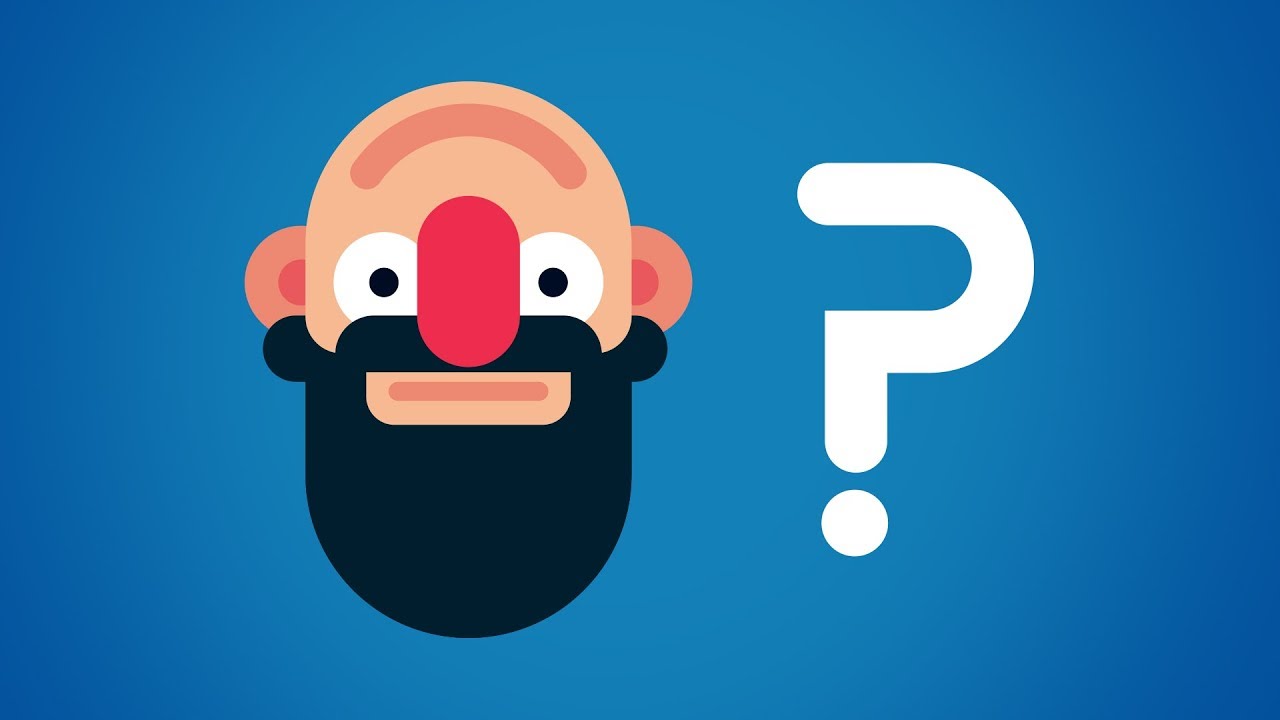 SECRET Flat Design PORTRAIT