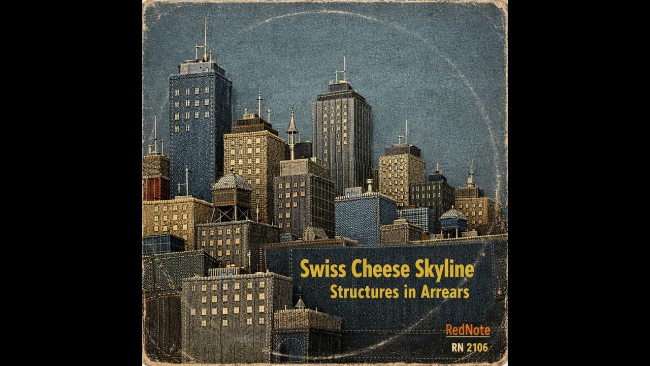 Swiss Cheese Skyline - Structures in Arrears - Red Note Jazz