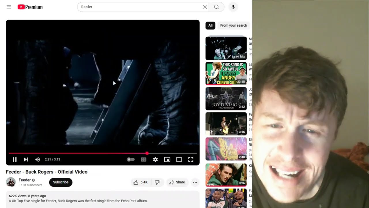 Duke Reacts to FEEDER - Buck Rogers (THIS HOOK HITS DIFFERENT!)