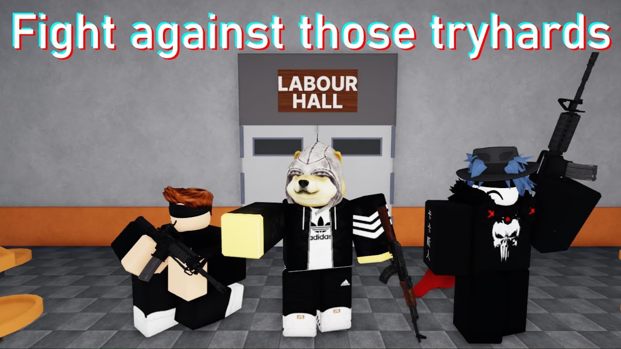 Roblox Life sentence - We fight against a group in LS