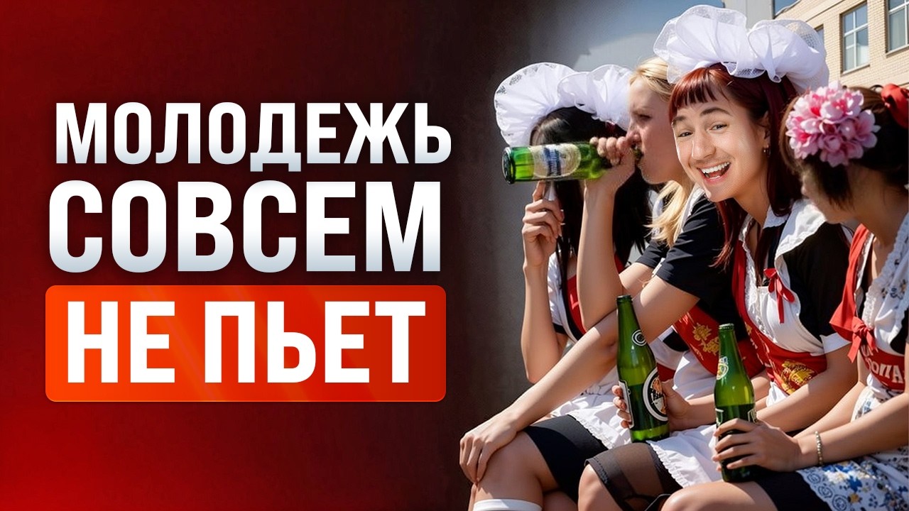 Вот настоящая причина по которой зумеры не пьют алкоголь