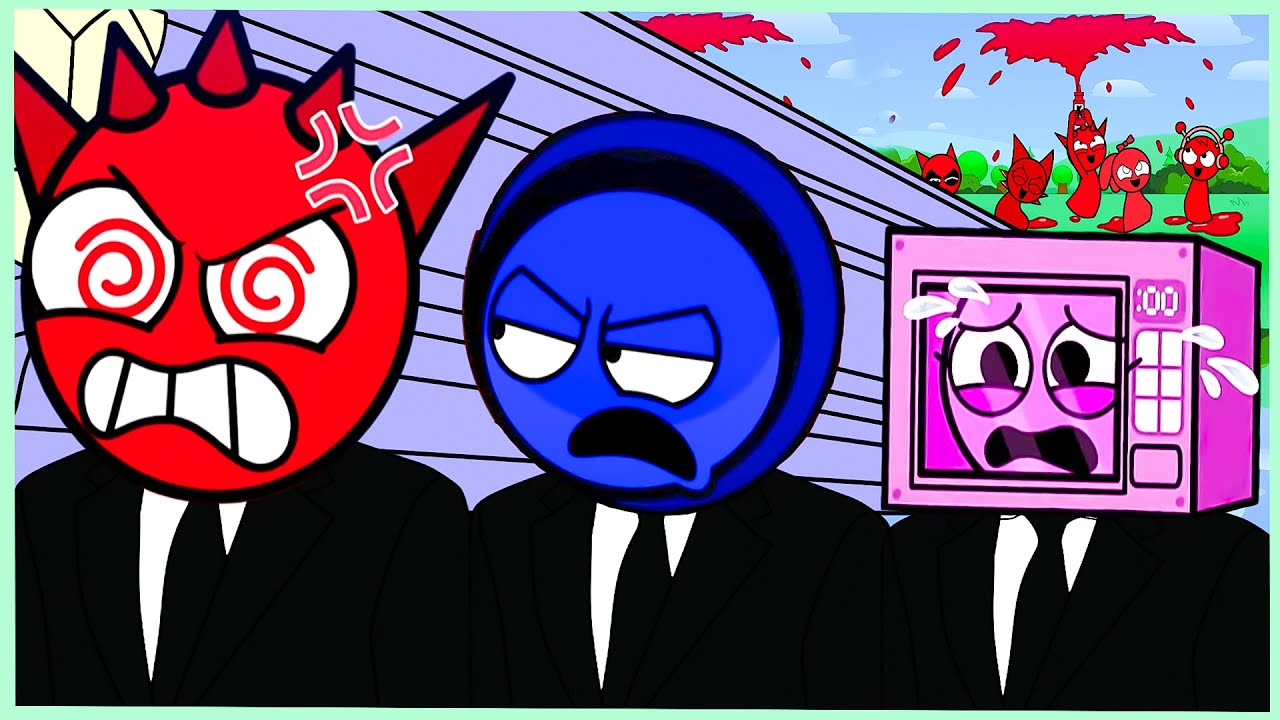 Incredibox Sprunki:LILY MICROWAVE & BRUD LOVE STORY!   - Coffin Dance Meme Song COVER