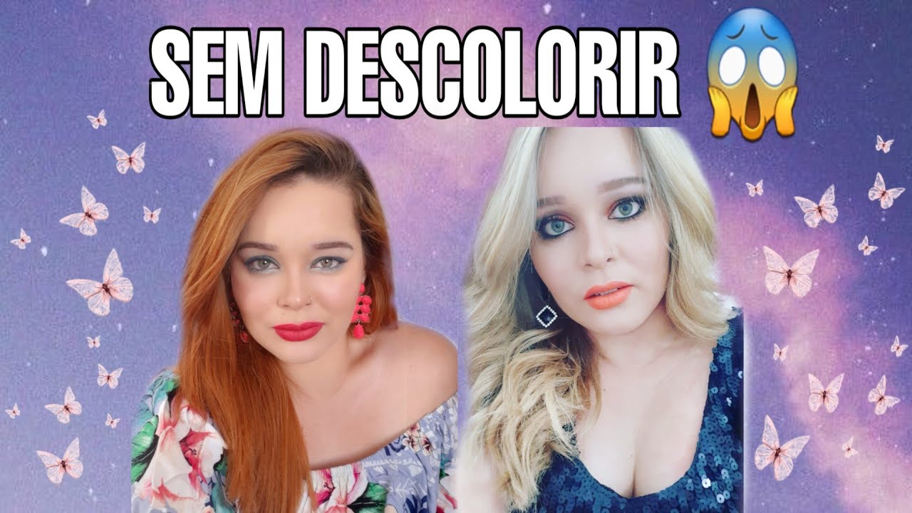 DO RUIVO AO LOIRO COM TINTA - TRANSFORMAÇÃO - MAYSA GOMES