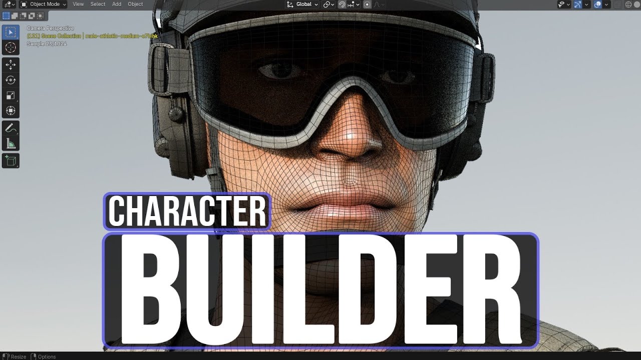 A Brand New & Free 3D Character Builder For All!