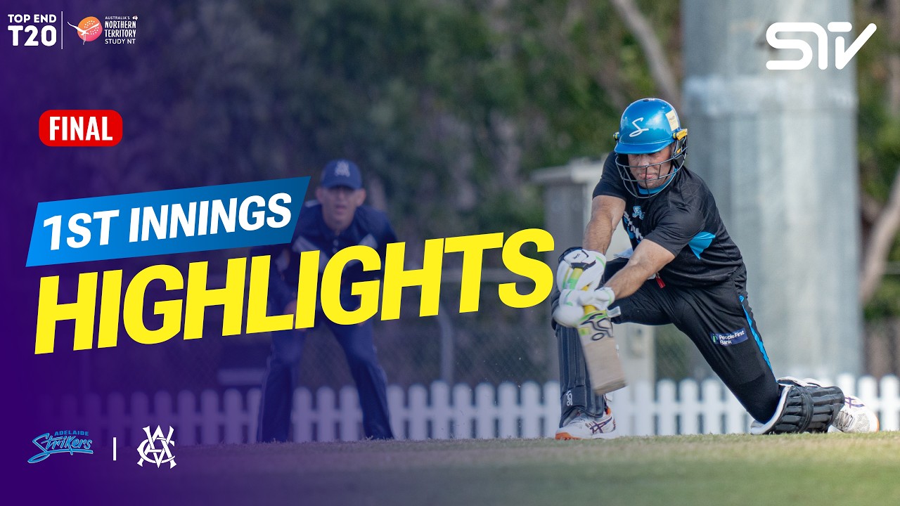 1st Innings Highlights | Victoria Academy vs Adelaide Strikers Academy | Final | Top End T20 | ZP1U
