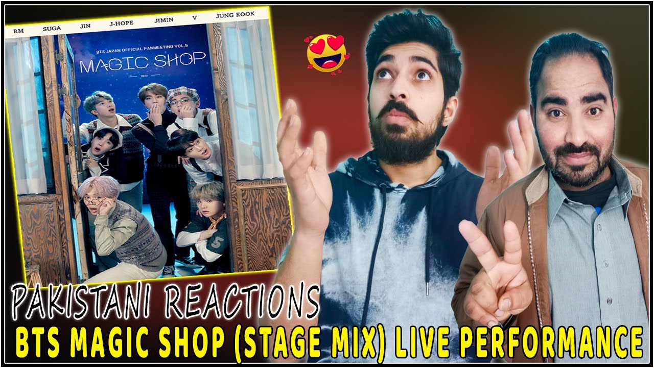 #14 | BTS Magic Shop (Stage Mix) Live Performance | Pakistani Reaction To BTS | Topop Reactions