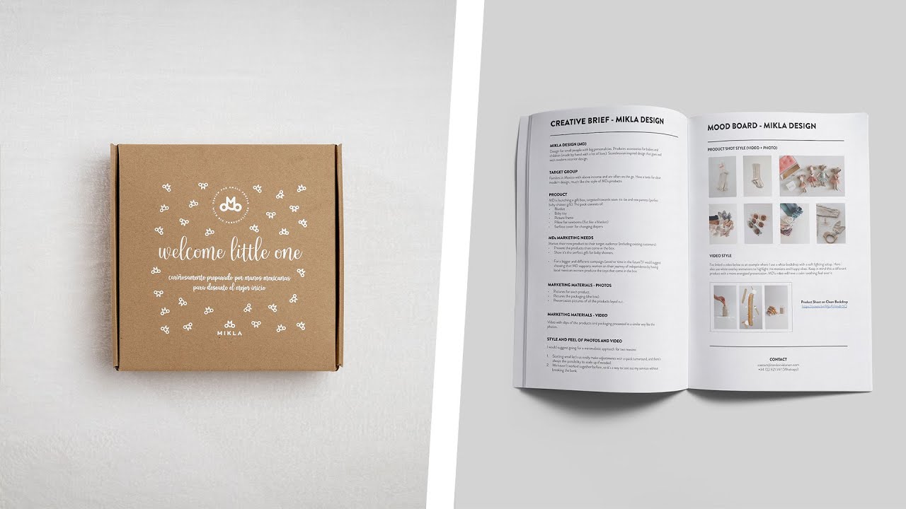 How I work With Clients - Creative Brief for Photography and Video