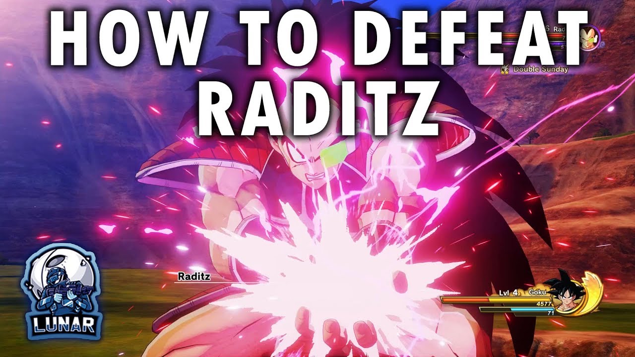 Dragon Ball Z Kakarot - How to Defeat Raditz - Rumble with Raditz (Goku Vs Raditz)