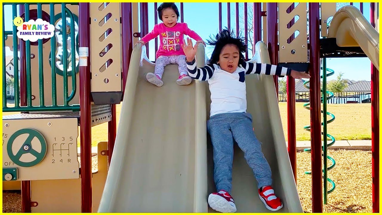 Ryan Emma and Kate at the Playground!!!!