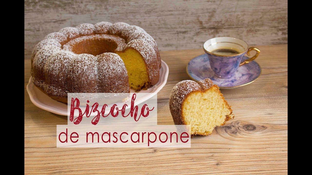 Bizcocho de queso Mascarpone